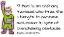 A Hero is...