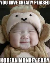 Korean Monkey Baby