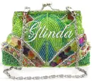 BEADED PURSE: GLINDA