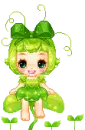 green girl