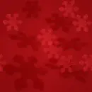 red nowflakes