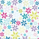 colourful snowflakes