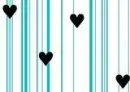 blue heart stripes