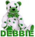 ST. PADDY'S TEDDY: DEBBIE