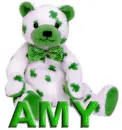 ST. PADDY'S TEDDY: AMY