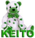 ST PADDY'S TEDDY: KEITO