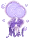 Purple lollipop- Mel