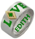 LUCKY IN LOVE RING: EDITH