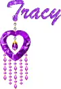 Tracy w/charm