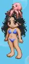 At the beach