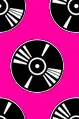 flashing cds or records.