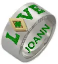 LUCKY IN LOVE RING: JOANN