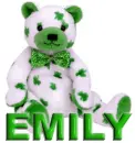 ST. PADDY'S TEDDY: EMILY