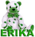 ST. PADDY'S TEDDY: ERIKA