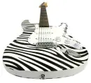 zebra guitar