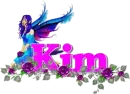 Kim with Fairy and roses
