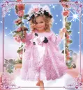 Fairy child on swing