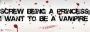 I want to be a Vampire