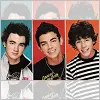 Nick and Kevin and Joe Jonas
