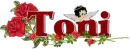 Toni with Roses