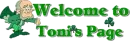 St. Patty's Welcome to Toni's Page