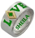 LUCKY IN LOVE RING: SHEILA