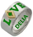 LUCKY IN LOVE RING: DELIA
