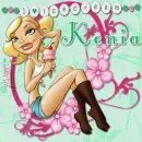 Kenia - ice cream toon
