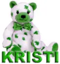 ST PADDY'S TEDDY: KRISTI