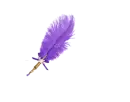 Feather Pen Dark Purple - Deepi