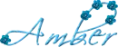 Script Text Sparkled Roses - Amber