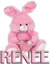 PINK EASTER BUNNY 