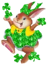 BUNNY ST PATRICKS DAY