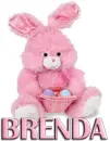 PINK EASTER BUNNY: BRENDA