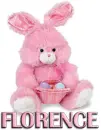 PINK EASTER BUNNY: FLORENCE