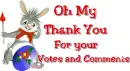 Bunny with Thank you