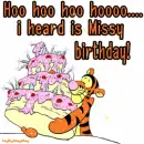 Tigger birthday greeting