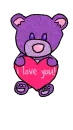 Purple bear 