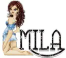 pin up girl name Mila