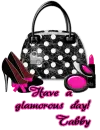 Have a glamorous day- Tabby