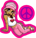 street chic hippie chick