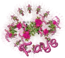 Distorted Roses Bleeding Hearts Tag - Faye