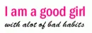 Good girl