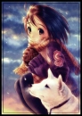 girl  in a cold weather