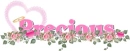 Precious with hearts and roses