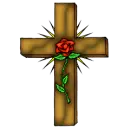 Cross Rose
