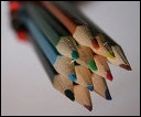 colored pencils