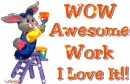 Bunny painting with wow awesome work I love it