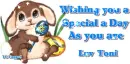 Bunny with a friendship message