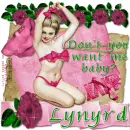 Lynyrd - hot pink pinup